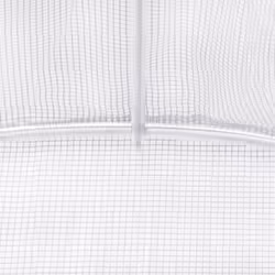 vidaXL Greenhouse Plant House with Steel Frame Polytunnel Greenhouse Green - white, 16 x 6 x 2.85 m - Additional view 8