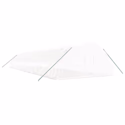 vidaXL Greenhouse Plant House with Steel Frame Polytunnel Greenhouse Green - white, 20 x 6 x 2.85 m - Additional view 2