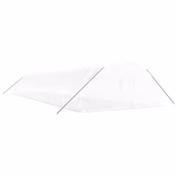 vidaXL Greenhouse Plant House with Steel Frame Polytunnel Greenhouse Green - white, 22 x 6 x 2.85 m - Additional view 2