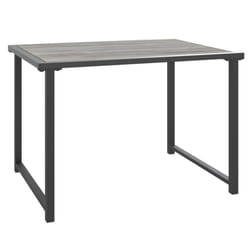 vidaXL Garden Table Coffee Table Dining Table Side Table Anthracite Steel