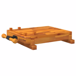 vidaXL Workbench Tabletop Workstation Pro Work Top with Vice Solid Wood Acacia