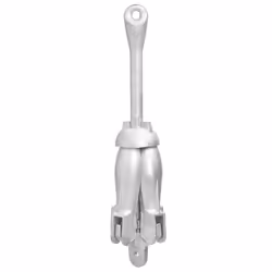 vidaXL Folding Anchor Grappling Portable Grapnel Marine Boat Anchor Silver Iron - without rope, 4 kg - Additional view 3