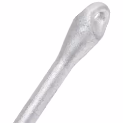 vidaXL Folding Anchor Grappling Portable Grapnel Marine Boat Anchor Silver Iron - without rope, 6 kg