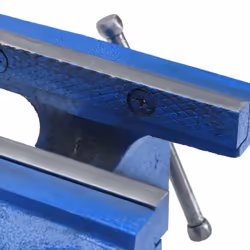 vidaXL Bench Vise Metalworking Workbench Vise Table Top Vise Blue Cast Iron - 150 mm - Additional view 6