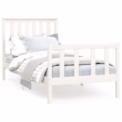 VidaXL 3188197, White, 106 cm, 2.06 m, 101 cm, 1400 x 2000 mm, 1060 x 60 x 1010 mm