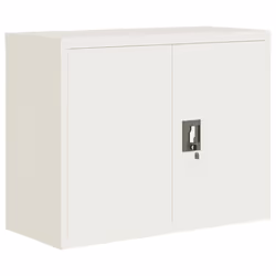 vidaXL File Cabinet Storage Cabinet Office Filing Cabinet Storage Unit Steel - white, 90 x 40 x 110 cm - Additional view 6