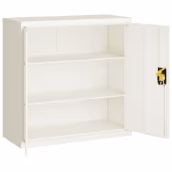 vidaXL File Cabinet Storage Cabinet Office Filing Cabinet Storage Unit Steel - white, 90 x 40 x 130 cm - Additional view 10