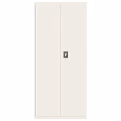 vidaXL File Cabinet Storage Cabinet Office Filing Cabinet Storage Unit Steel - white, 90 x 40 x 240 cm - Additional view 7