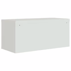 vidaXL File Cabinet Storage Cabinet Office Filing Cabinet Storage Unit Steel - light grey, 90 x 40 x 110 cm - Additional view 5
