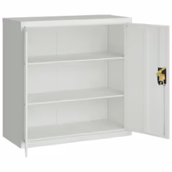 vidaXL File Cabinet Storage Cabinet Office Filing Cabinet Storage Unit Steel - light grey, 90 x 40 x 130 cm - Additional view 8