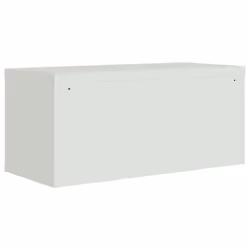 vidaXL File Cabinet Storage Cabinet Office Filing Cabinet Storage Unit Steel - light grey, 90 x 40 x 145 cm - Additional view 5