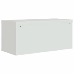 vidaXL File Cabinet Storage Cabinet Office Filing Cabinet Storage Unit Steel - light grey, 90 x 40 x 180 cm - Additional view 6