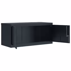 vidaXL File Cabinet Storage Cabinet Office Filing Cabinet Storage Unit Steel - anthracite, 90 x 40 x 110 cm - Additional view 4