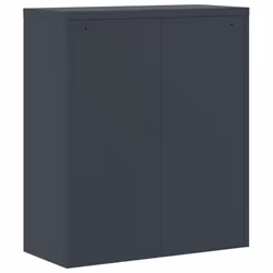 vidaXL File Cabinet Storage Cabinet Office Filing Cabinet Storage Unit Steel - anthracite, 90 x 40 x 145 cm - Additional view 9