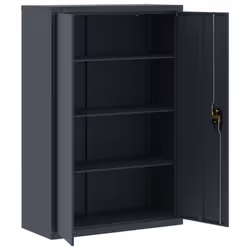 vidaXL File Cabinet Storage Cabinet Office Filing Cabinet Storage Unit Steel - anthracite, 90 x 40 x 180 cm - Additional view 8