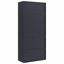 vidaXL File Cabinet Storage Cabinet Office Filing Cabinet Storage Unit Steel - anthracite, 90 x 40 x 240 cm - Additional view 10
