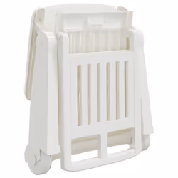 VidaXL 364696 outdoor chair Lounge Padded seat Polypropylene (PP) White - Additional view 7