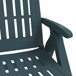 VidaXL 364697 outdoor chair Lounge Padded seat Polypropylene (PP) Green - Additional view 8