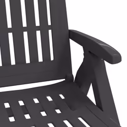 VidaXL 364698 outdoor chair Lounge Padded seat Polypropylene (PP) Anthracite - Additional view 8