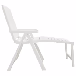 VidaXL 364705 outdoor chair Terrace Padded seat Plastic White - Additional view 4