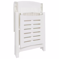 VidaXL 364705 outdoor chair Terrace Padded seat Plastic White - Additional view 7