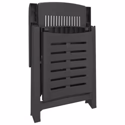 VidaXL 364707 outdoor chair Terrace Padded seat Plastic Anthracite - Additional view 7