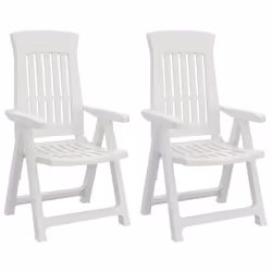 VidaXL 364710, Terrace, Polypropylene (PP), White, 110 kg, 45 cm, 49 cm