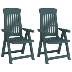 VidaXL 364711 outdoor chair Terrace Polypropylene (PP) Green
