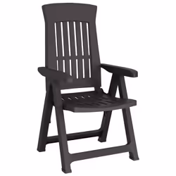 VidaXL 364712 outdoor chair Terrace Polypropylene (PP) Anthracite