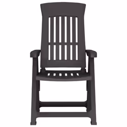VidaXL 364712 outdoor chair Terrace Polypropylene (PP) Anthracite - Additional view 4