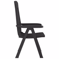 VidaXL 364712 outdoor chair Terrace Polypropylene (PP) Anthracite - Additional view 5