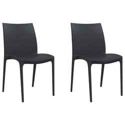 VidaXL 364729 outdoor chair Terrace Polypropylene (PP) Anthracite