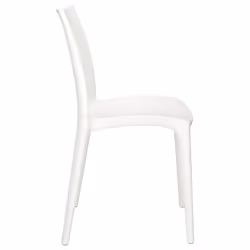 VidaXL 364734 outdoor chair Terrace Polypropylene (PP) White - Additional view 4
