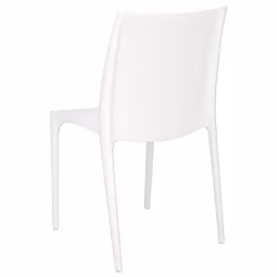 VidaXL 364734 outdoor chair Terrace Polypropylene (PP) White - Additional view 5