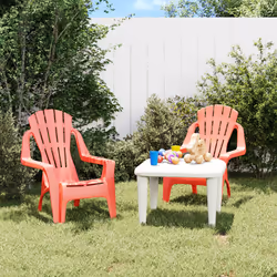 VidaXL 364738 outdoor chair Terrace Polypropylene (PP) Red - Additional view 2