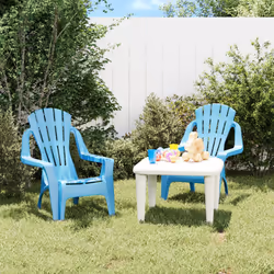 VidaXL 364739 outdoor chair Terrace Polypropylene (PP) Blue - Additional view 2