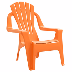 VidaXL 364742 outdoor chair Terrace Polypropylene (PP) Orange - Additional view 3