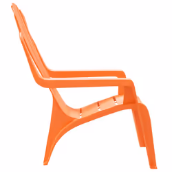 VidaXL 364742 outdoor chair Terrace Polypropylene (PP) Orange - Additional view 5