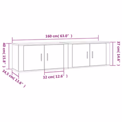 VidaXL 3188363 TV cabinet/entertainment centre - Additional view 8