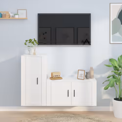 VidaXL 3188470, White, Wood, Wood, 400 mm, 345 mm, 800 mm