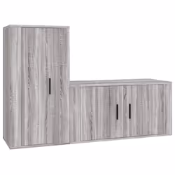 VidaXL 3188476, Grey, Wood, Wood, 1 pc(s)
