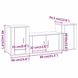 VidaXL 3188502 TV cabinet/entertainment centre - Additional view 8