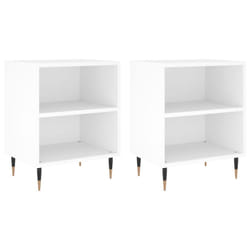 VidaXL 826765 nightstand/bedside table White