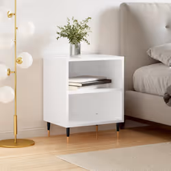 VidaXL 826768 nightstand/bedside table White