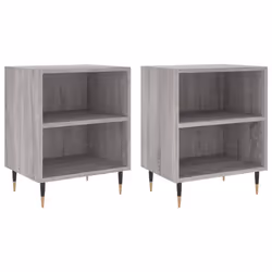 VidaXL 826777, Oak, Iron, Wood, 400 mm, 300 mm, 500 mm, 2 pc(s)
