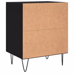 VidaXL 826783 nightstand/bedside table Black - Additional view 6