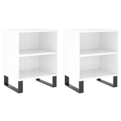 VidaXL 826801 nightstand/bedside table White