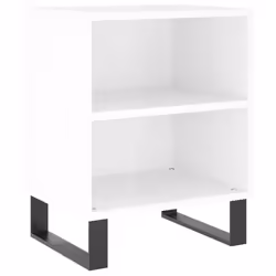 VidaXL 826801 nightstand/bedside table White - Additional view 4