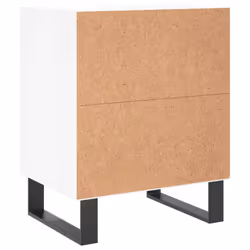 VidaXL 826801 nightstand/bedside table White - Additional view 7