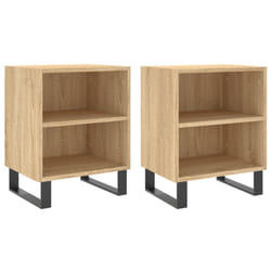 VidaXL 826803 nightstand/bedside table Oak